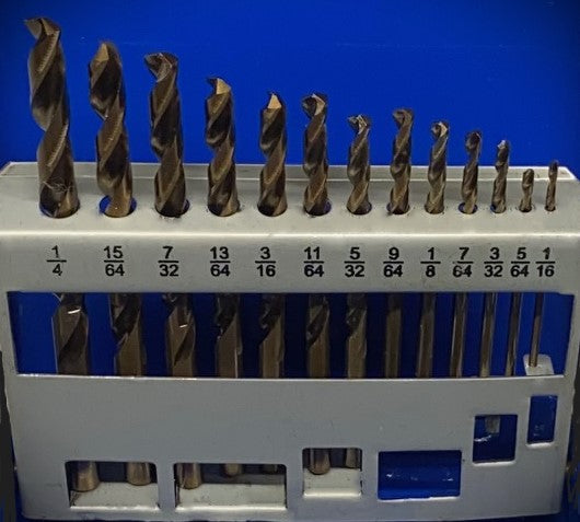 13 Pc Premium Drill Bit Set (Item #1076)