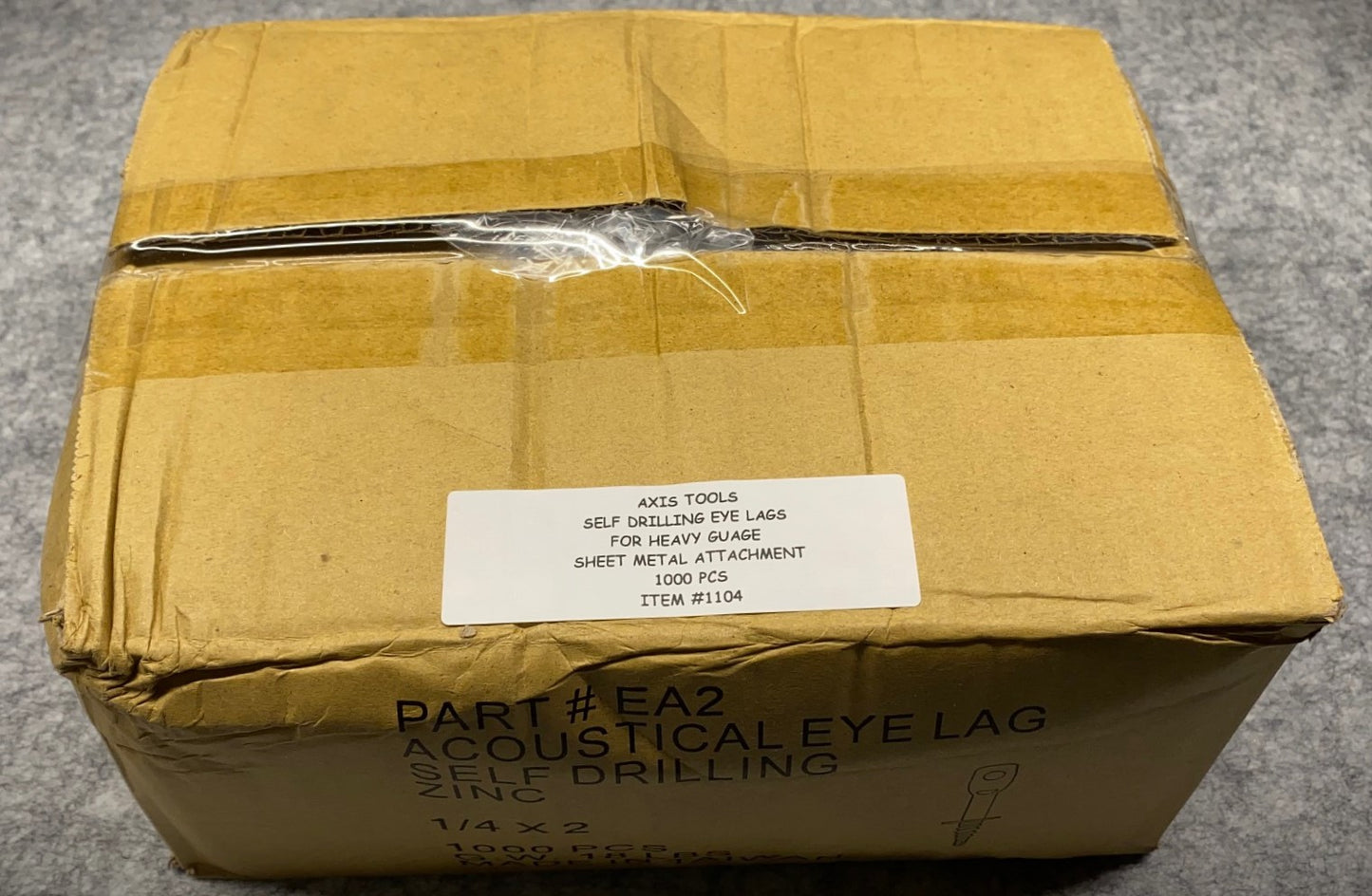 3" course thread eye lags 1000 cnt (item #1102)